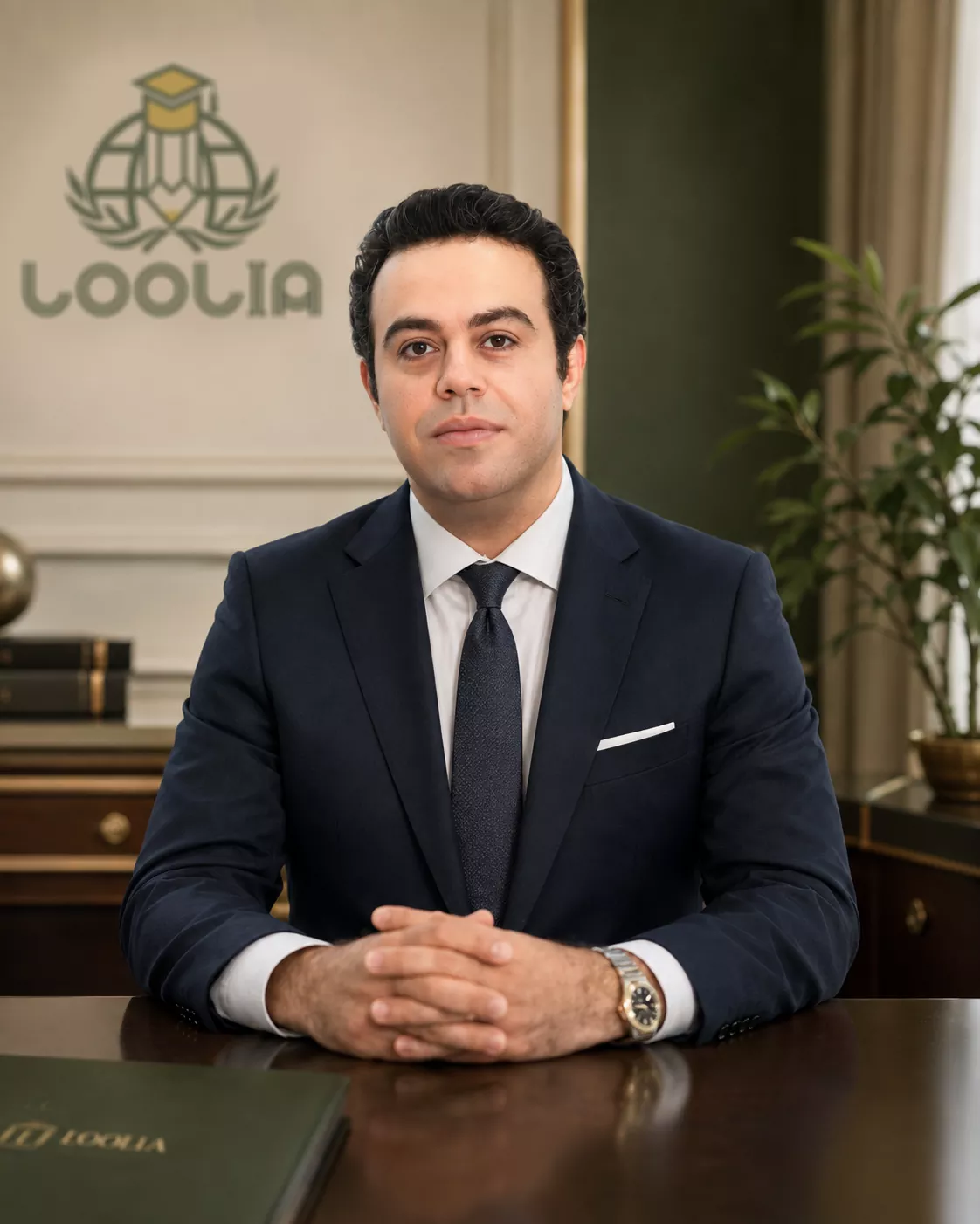 پرتره رسمی مدیر موسسه آیلتس لولیا در شیراز